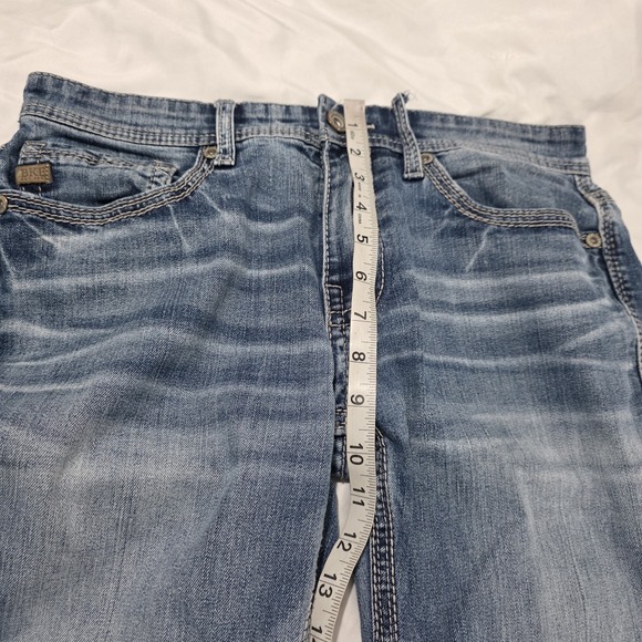 Bke Womens Aiden Jeans Size 32 X 32 Western Chunky Thread Blue Denim - Picture 7 of 9
